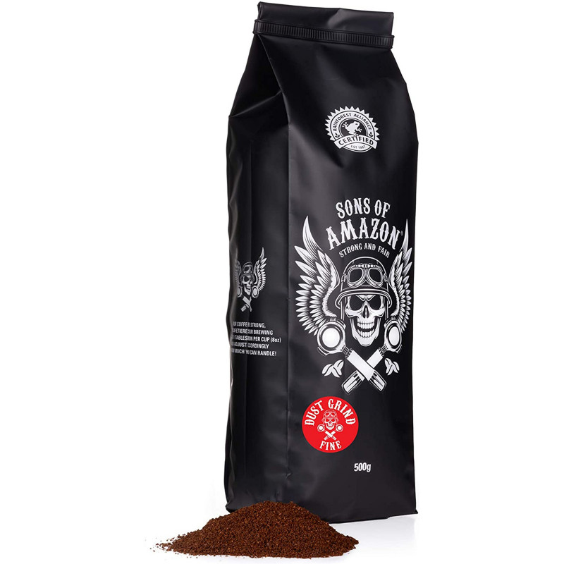 Sons of Amazon   500g   The UK's Strongest Ground Coffee, Currently priced at £16.99